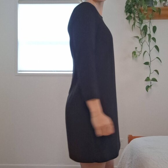 J. Crew Black Shift Dress - Picture 3 of 7